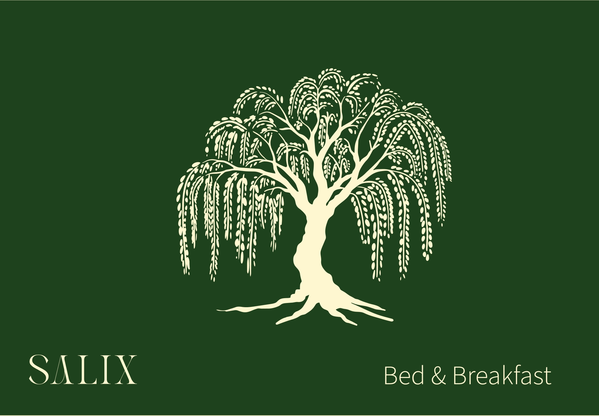 Salix welcome card front
